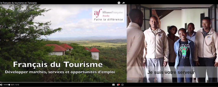 Développer le français du tourisme en Tanzanie